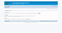 Desktop Screenshot of forum.greytexpectations.org